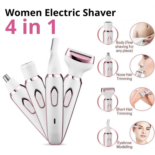 Electric Razor 4 in 1 Waterproof